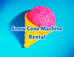 snow cone machine